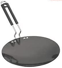 Vinod Hard Anodised Tawa Pan, Exclusive Range of Black Pearl by vinod (295mm / 11.5 inches)