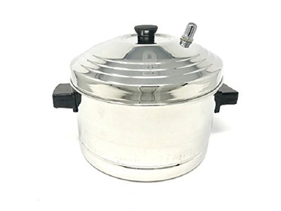 Tabakh IC-204 4-Rack Stainless Steel Idli Cooker with Strong Handles, Makes 16 Idlis