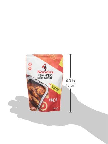 Nando's Coat 'n Cook Peri-Peri Chicken Original Hot Sauce 120 g, Pack of 12