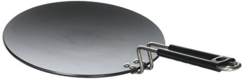 Vinod HA265 26.5cm Black Pearl Concave Hard Anodized Tawa, 10-Inch