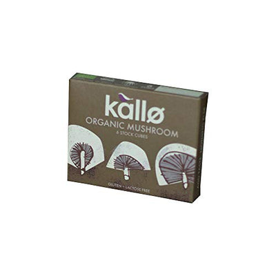 Kallo Mushroom Stock Cubes Organic, 66 g