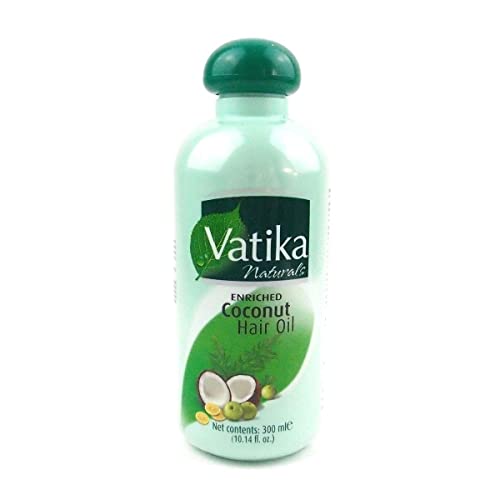 Vatika Naturals Coconut Enriched Hair Oil 300ml Natural care With the enrichment of Coconut For voluminous and thick hair