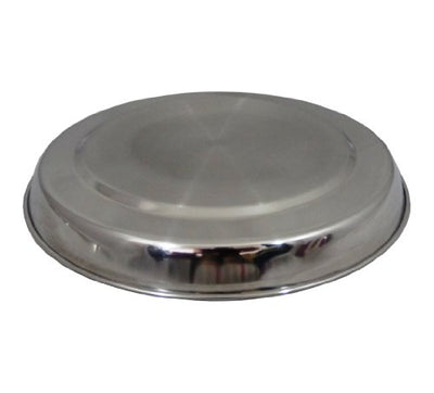 EFG 4 Piece Stainless Steel Hob Cover Protector Lid Set, Silver, Universal