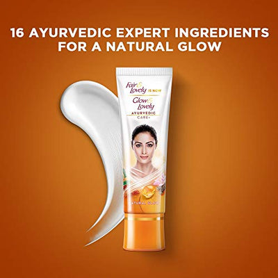 Glow & Lovely Natural Face Cream Ayurvedic Care+, 50 g