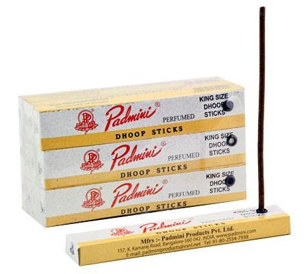 Padmini Perfumed Dhoop Sticks - King Size - 10 Sticks x 12 Packets