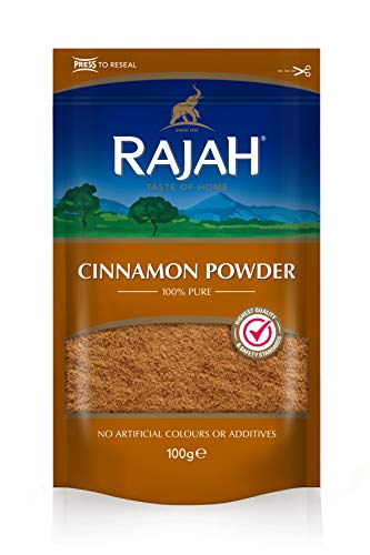 Rajah Spices Cinnamon Powder | Dalchini | Darcheen | Cinammon | (100g)