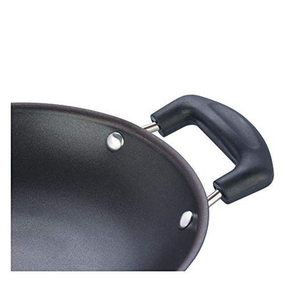 Vinod Appachetty Non Stick Appam Pan with Stainless Steel Lid, 215mm