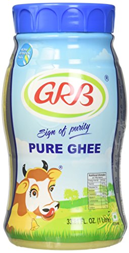 GRB Pure Ghee - Sign of Purity / 33.81 Fl. Oz., 1 Litre