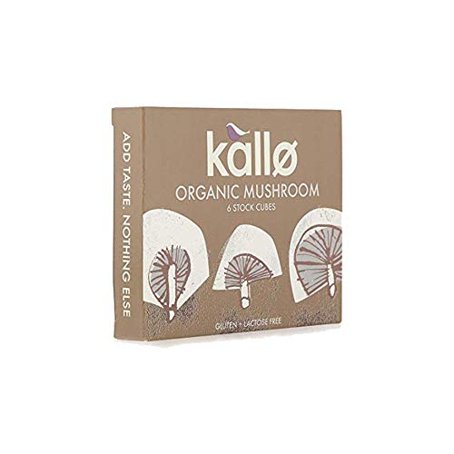 Kallo Mushroom Stock Cubes Organic, 66 g