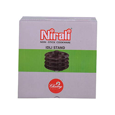 Nirali nonstick Idli (Steamed Rice Cake) Stand with 4 Plates Makes 16 idli's