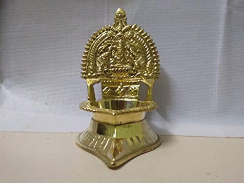 Kumbakonam Traditional kamatchi Vilaku/NilaVilaku/Brass kamatchi Vilaku/kamakshsi Devi Maa Oil Lamp