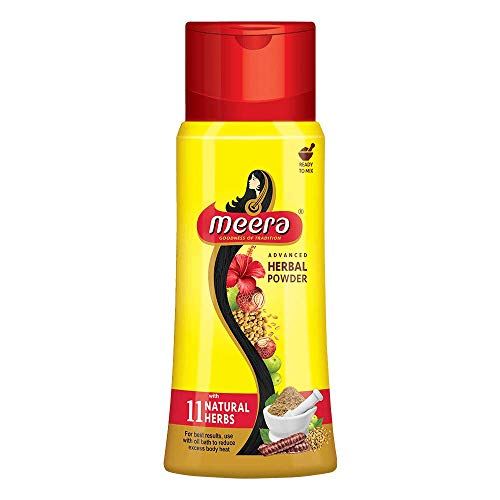 Meera Herbal Hair Wash Powder 11 Natural Herbs - 120g