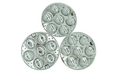 Diamond Stainless Steel Idly Pot Making 21 Idli / 20 Mini Idli / 1 Steamer Plate with Dhokla