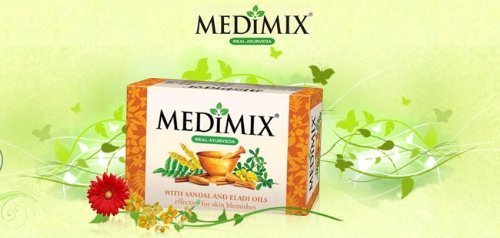 New Medimix Soap with Sandal and Eladi oils, effective for skin blemishes (pack of 4) by Medimix