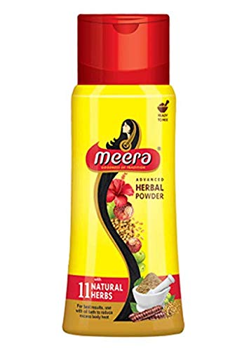 Meera Herbal Hair Wash Powder 11 Natural Herbs - 120g