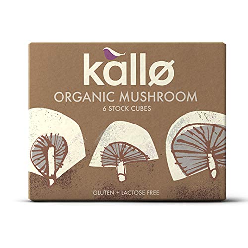 Kallo Mushroom Stock Cubes Organic, 66 g