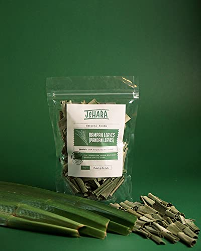 Dried Pandan Leaves, Premium Quality Naturally dehydrated SriLankan Pandan Leaves 25g (Pack of 1)