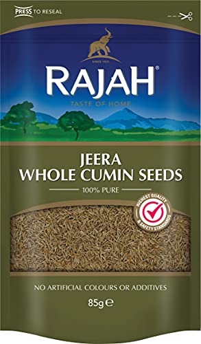 Rajah Jeera Whole Cumin Seeds, 85g