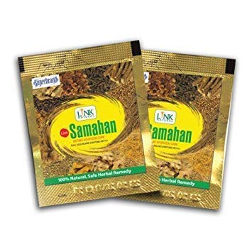 Ayurveda Herbal Samahan Ayurvedic Herbal Natural Tea Good And Effective Prevention and Relief from Colds and Symptoms of Colds, 60 Packets of 4 g