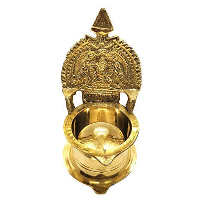 SataanReaper Presents Ashtalakshmi Vilakku/Diya/Lamp Pure Brass #SR-129