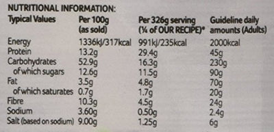 Schwartz Slow Cookers Beef and Tomato Casserole Recipe Mix, 40g