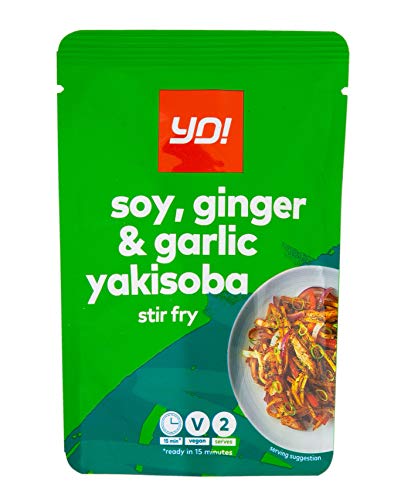 Yo! Yakisoba Soy Ginger And Garlic Stir Fry Sauce, 100g