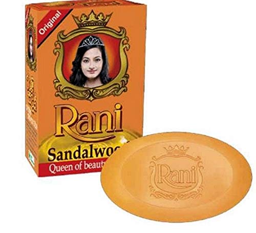 Rani Sandalwood Soap 3 x Pack .Queen of the Beauty Soaps