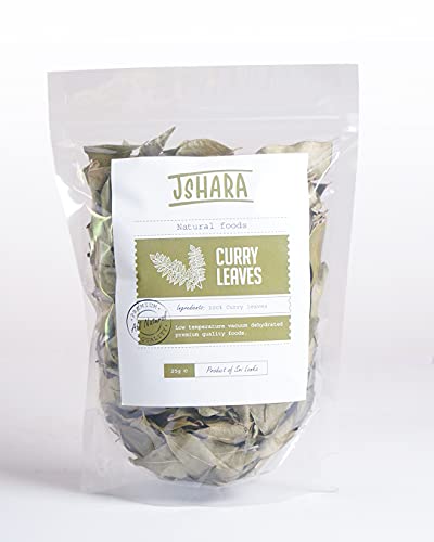 Curry Leaves Premium Quality Sri Lanka Dried Curry Leaves 100% Natural 25g Jshara Dried Curry Leaves