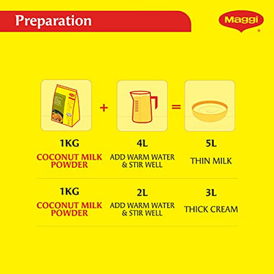 MAGGI Coconut Milk Powder Halal, 1 kg