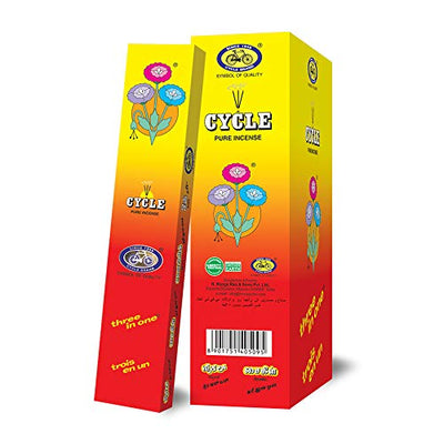 Cycle Brand Pure Three in One Incense Sticks, Classic Fragrance, Intimate, Tempting Aroma (Total 252 Sticks Box)