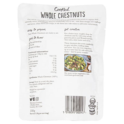 Merchant Gourmet Whole Chestnuts, 180g