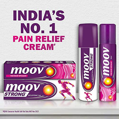 Moov Fast Pain Relief Cream – 50g (Pack of 2)