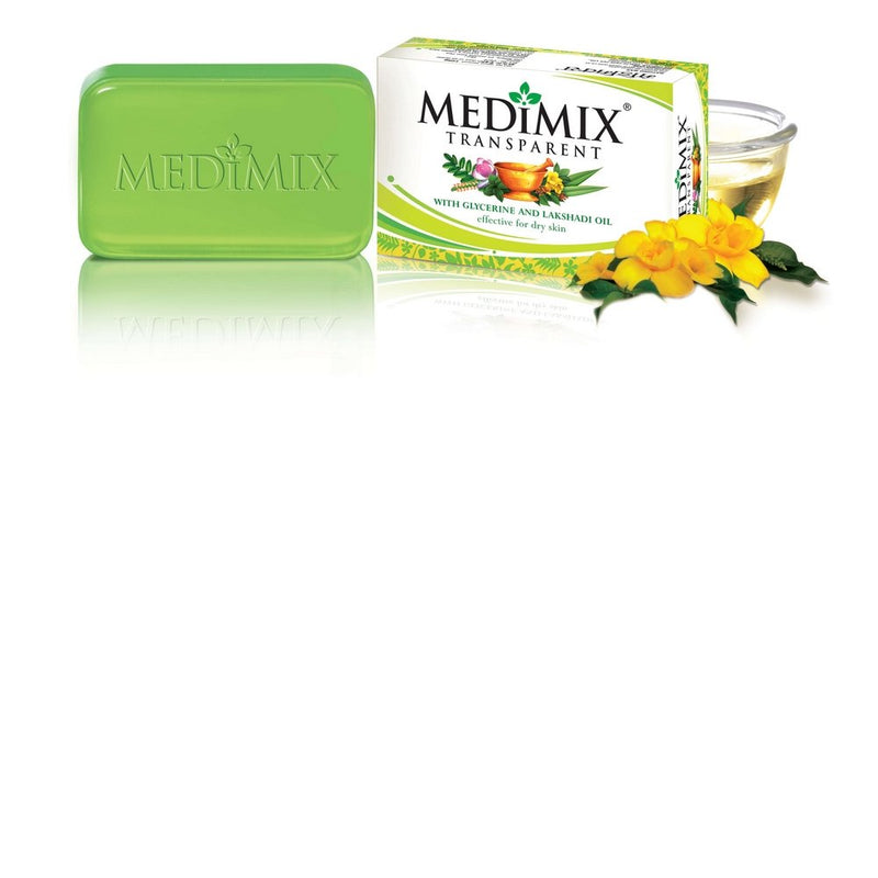 Medimix - 75 g. Ayurvedic clear soap with glycerine and lakshadi oil