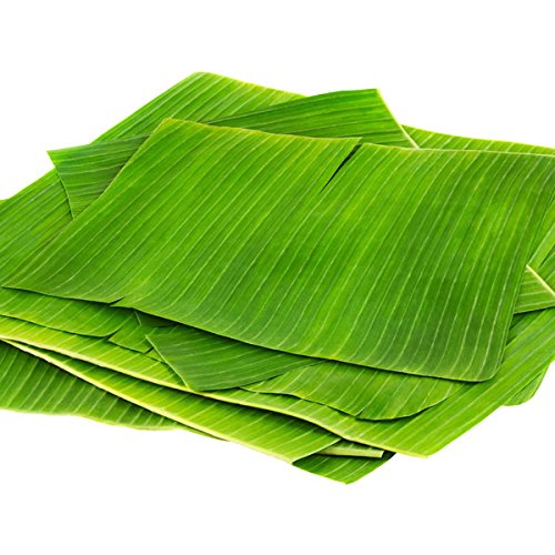 Authentic Thai Fresh Banana Leaves (200g) by Thai Food Online