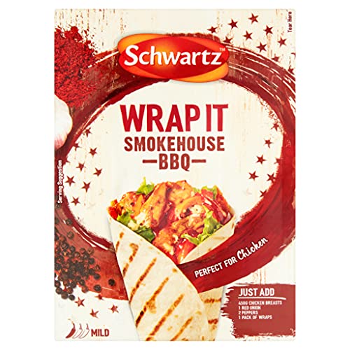 Schwartz Smokehouse BBQ Wrap It Recipe Mix, 30g