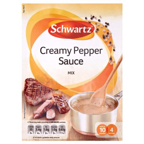 Schwartz Creamy Pepper Sauce Mix 12x25g