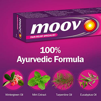 Moov Fast Pain Relief Cream – 50g (Pack of 2)