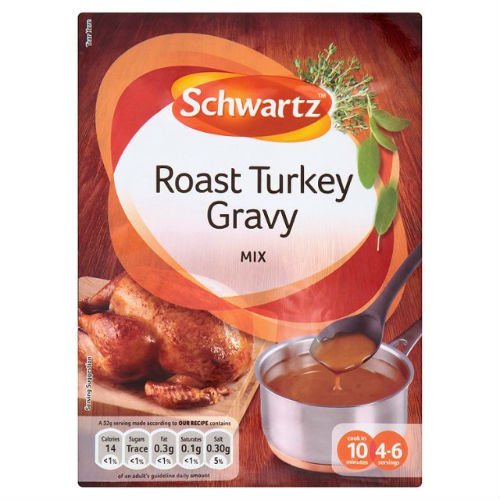 Schwartz Classic Roast Turkey Gravy Mix 25g case of 8