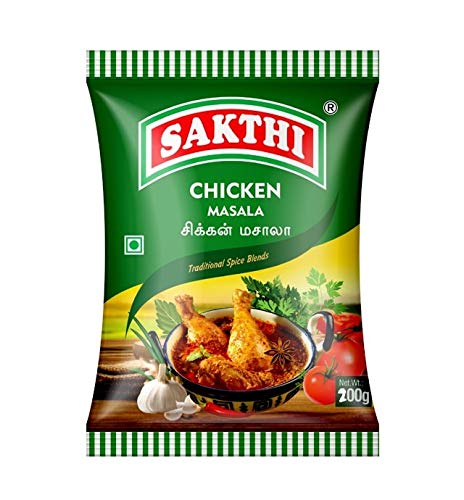 Indian Spice, Sakthi Chicken Masala - 7oz., 200g by Sakthi