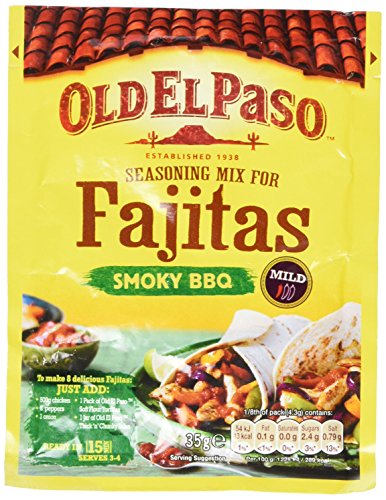 Old El Paso Smoked Barbeque Fajita Spice Mix, 35g