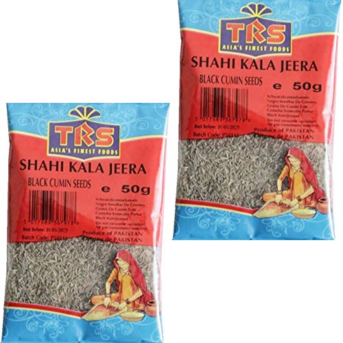 TRS Shahi Kala Jeera (Black Cumin Seeds) 50g (Pack of 2)