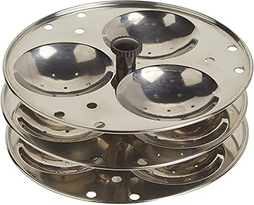 SNS 3 Rack Idli Stand, Stainless Steel Idli Maker Steamer Stand, Idli plates Maker