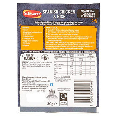 Schwartz One Pan Spanish Chicken & Rice Seasoning, 30g