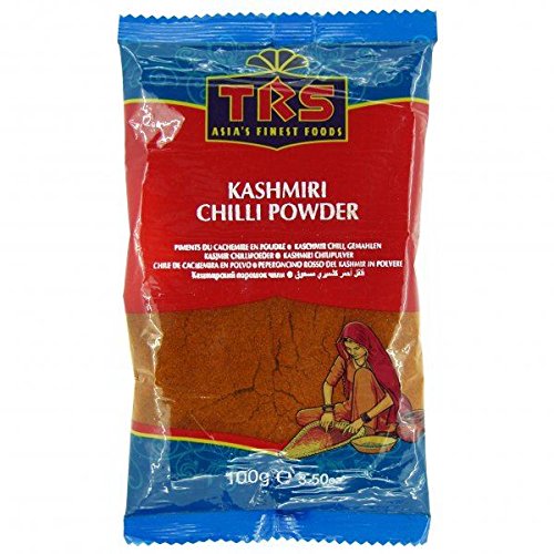 TRS Kashmiri Chilli Powder 100g Red Cooking Spice Ground Food Dish Hot Vegetables Indian Asia&