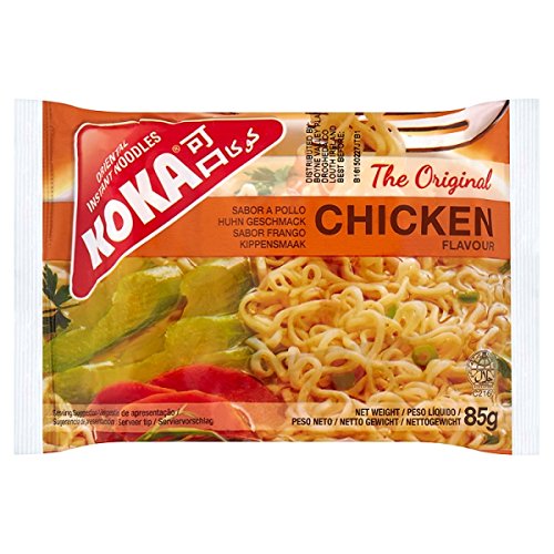 Koka Noodles Chicken 85g (Pack of 12) - Sold by DSDelta Ltd