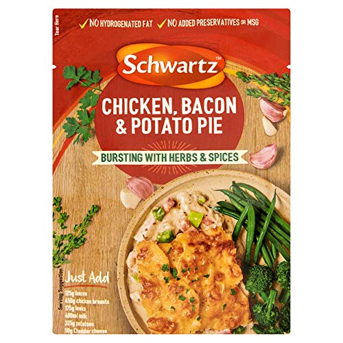 Schwartz Chicken, Bacon & Potato Pie Recipe Mix, 35g