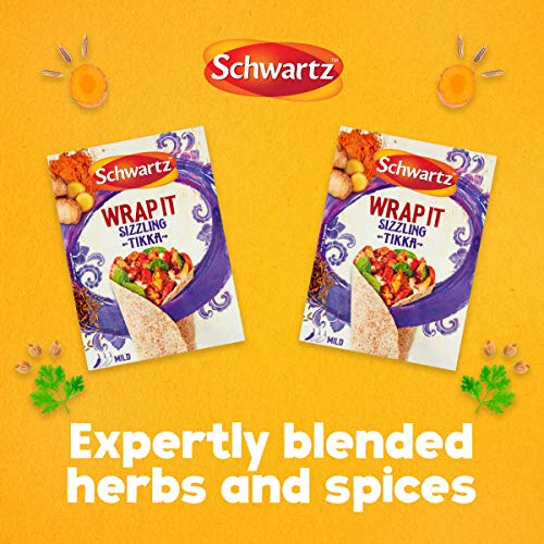 Schwartz Sizzling Tikka Wrap It Recipe Mix, 30g