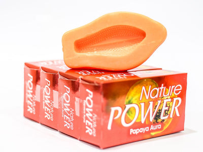 Nature Power Papaya Aura Soap (4 Pieces X 125 g)