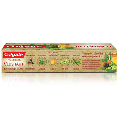 Colgate Swarna Vedshakti Toothpaste - 200 gms