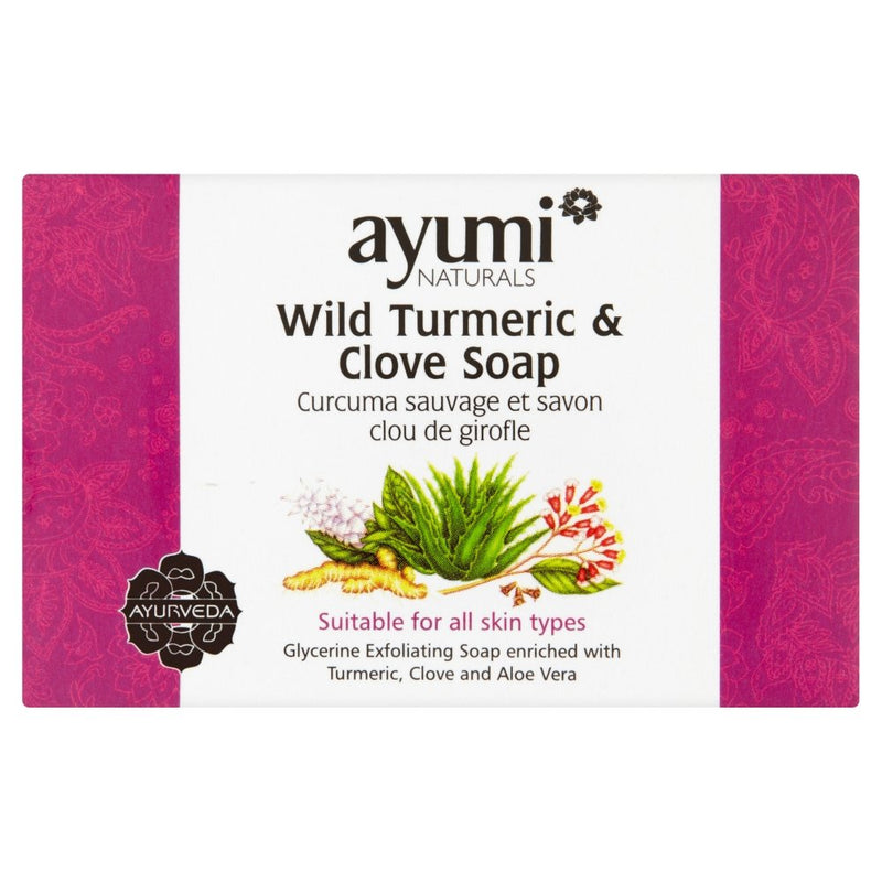 Ayumi Wild Turmeric and Clove Soap, 100 g